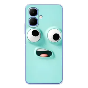Силиконовые Чехлы (смешные стикеры) для Infinix Smart 10 (Забавное мятное лицо)