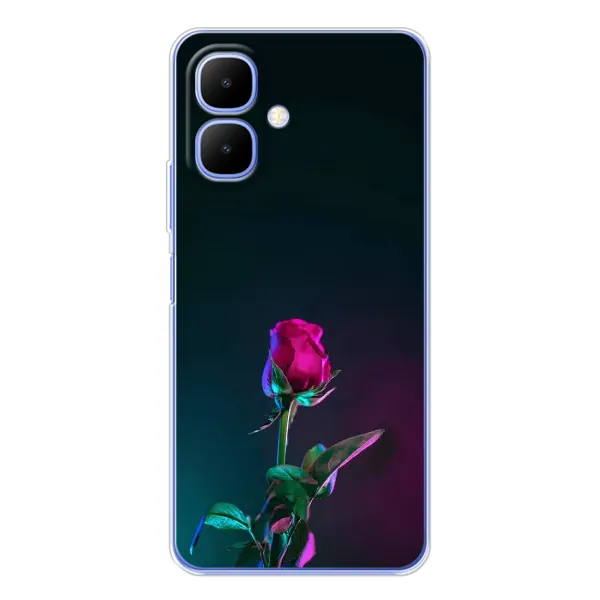 Чехол с рисунком «Ночная роза» для Infinix Smart 10 Чехол с рисунком «Ночная роза» для Infinix Smart 10