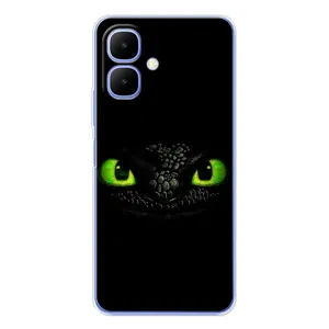 Чехол дракон Беззубик для Infinix Smart 10 (Глаза Беззубика)