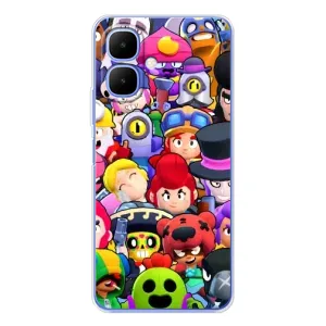 Силіконовый Чохол на Infinix Smart 10 з картинкою Brawl Stars
