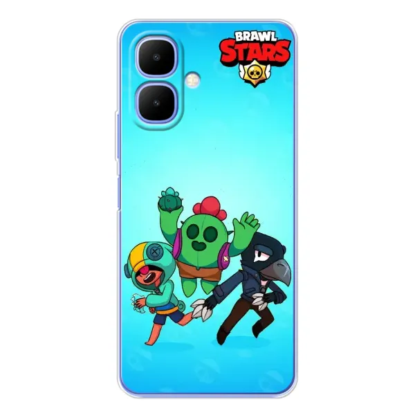 Чехол с рисунком «Трио» для Infinix Smart 10 Чехол с рисунком «Трио» для Infinix Smart 10