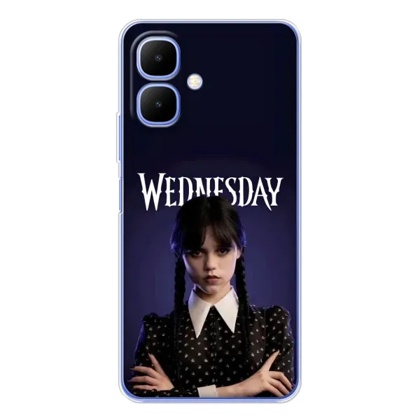 Чехол с рисунком «Wednesdey» для Infinix Smart 10 Чехол с рисунком «Wednesdey» для Infinix Smart 10