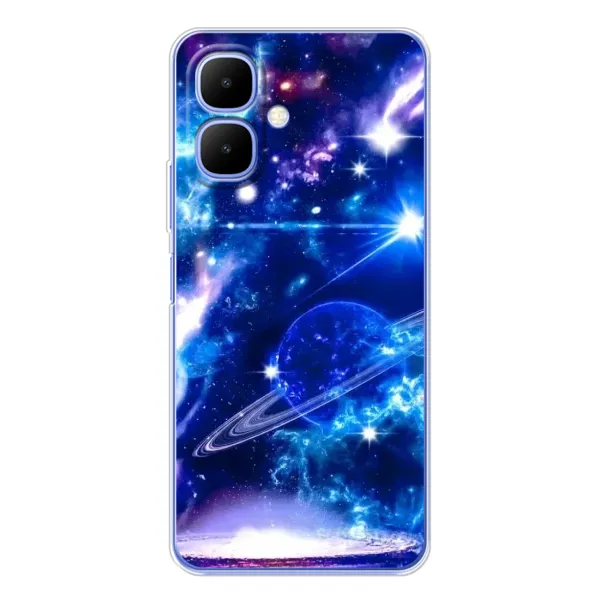 Чехол с рисунком «Яркий космос» для Infinix Smart 10 Чехол с рисунком «Яркий космос» для Infinix Smart 10