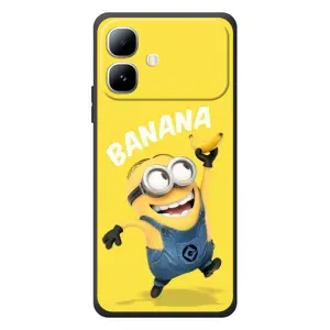 Мультяшный принт на Чехол для Инфиникс Смарт 20 (Banana)