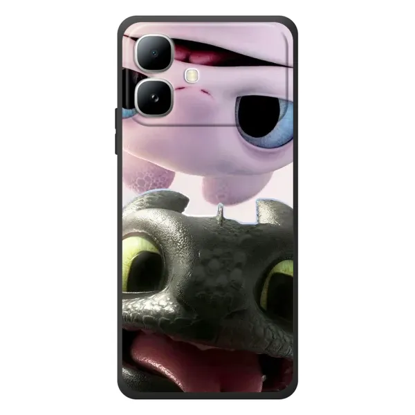 Чехол с рисунком «Беззубик и Дневная Злость» для Infinix Smart 20 Чехол с рисунком «Беззубик и Дневная Злость» для Infinix Smart 20