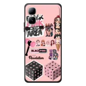 Чохли з картинкою для Infinix Smart 20 (BLACK PINK колаж)