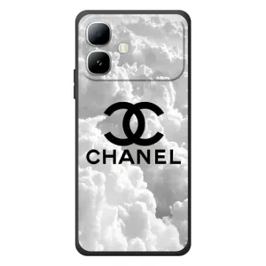 Чехол с Брендами одежды на Инфиникс Смарт 20 (CHANEL)
