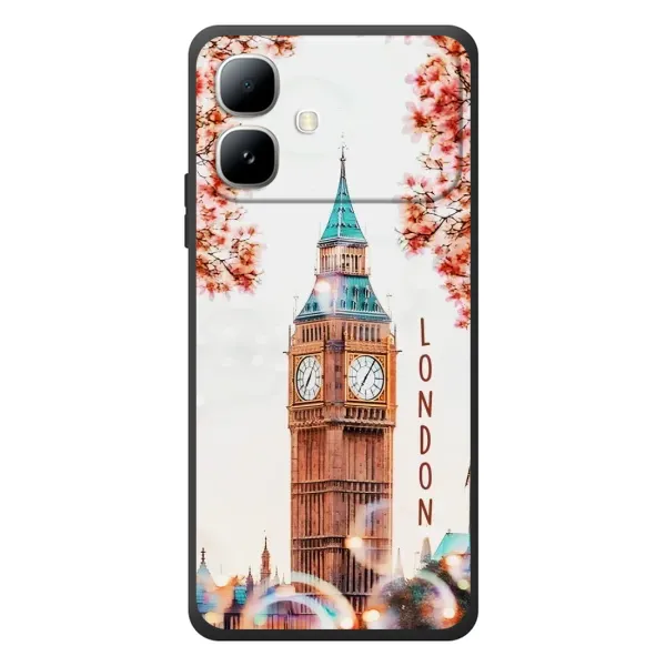 Чехол с рисунком «Часы Лондон» для Infinix Smart 20 Чехол с рисунком «Часы Лондон» для Infinix Smart 20