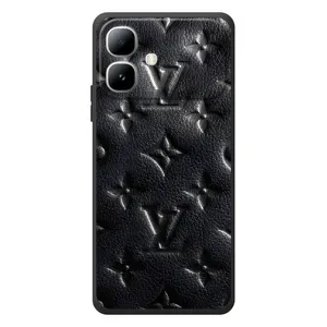 Текстурний Чохол Louis Vuitton для Інфінікс Смарт 20 (Чорний ЛВ)