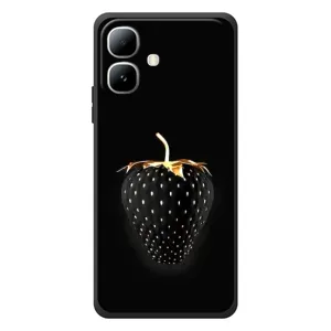Чохол з зображенням смачної їжі для Infinix Smart 20 (Чорна полуниця)