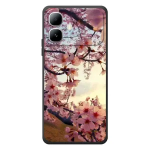 Чехол с принтом САКУРЫ на Infinix Smart 20 (Цветущая сакура)