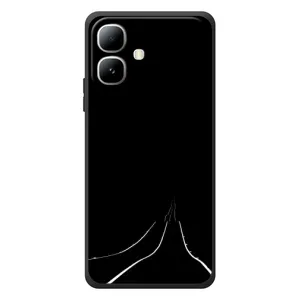 Чохол з картинками на чорному фоні для Infinix Smart 20 (Дорога)