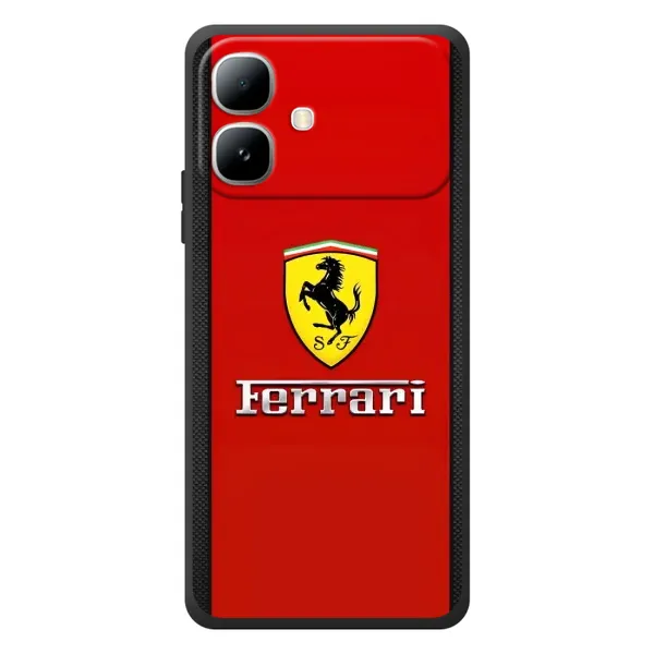 Чехол с рисунком «Ferrari Logo» для Infinix Smart 20 Чехол с рисунком «Ferrari Logo» для Infinix Smart 20