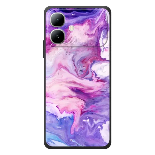 Чехол с рисунком «Фиолетовый мрамор» для Infinix Smart 20 Чехол с рисунком «Фиолетовый мрамор» для Infinix Smart 20