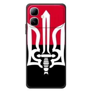 Чохли УПА (Червоно-Чорний) на Infinix Smart 20 (Герб України)