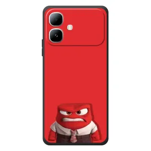 Чехол Головоломка для Infinix Smart 20 - (AlphaPrint) (Гнев)