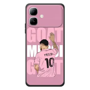 Чехлы Лео Месси в Майами на Infinix Smart 20 (GOAT MESSI)
