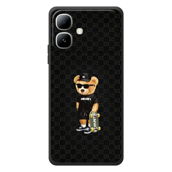 Чехол с рисунком «GUCCI Teddy» для Infinix Smart 20
