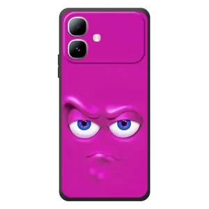 Силиконовые Чехлы (смешные стикеры) для Infinix Smart 20 (Хитрая мордочка)