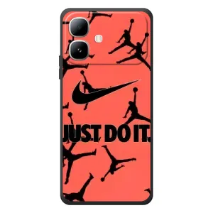 Силіконовый Чохол Nike Air Jordan на Інфінікс Смарт 20 (Just Do It)