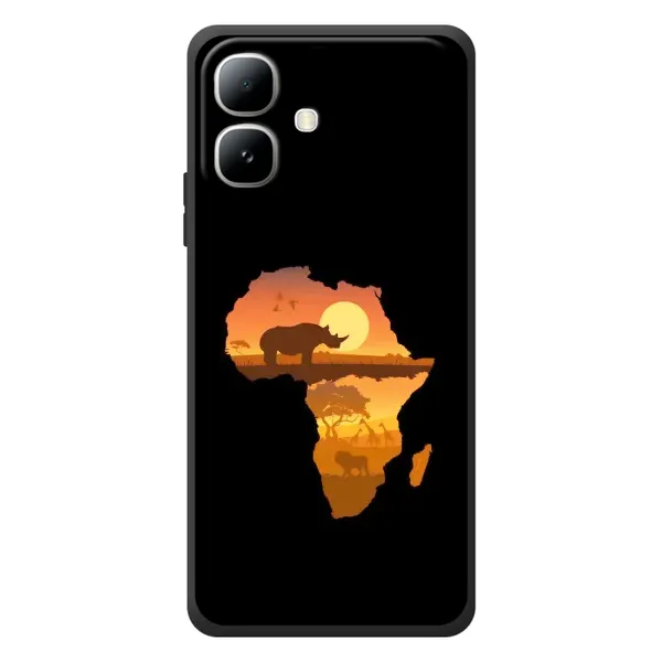 Чехол с рисунком «Карта» для Infinix Smart 20 Чехол с рисунком «Карта» для Infinix Smart 20