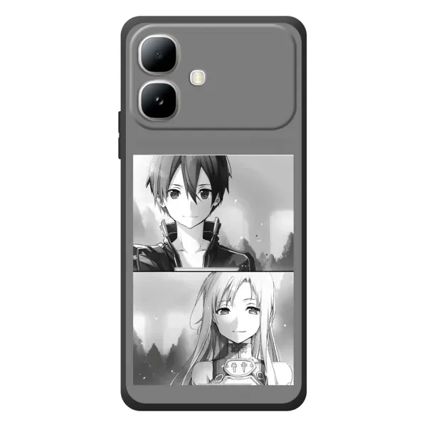 Чехол с рисунком «Кирито-Асуна» для Infinix Smart 20 Чехол с рисунком «Кирито-Асуна» для Infinix Smart 20