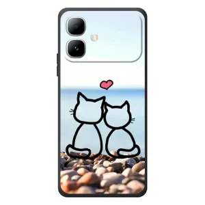 Силіконові Чохли Коханій людині для Infinix Smart 20 (Котейки)