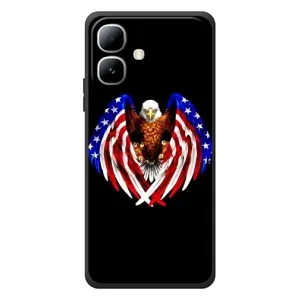 Чохол Прапор USA для Infinix Smart 20 (Крила США)