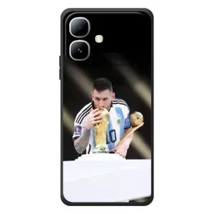 Чехлы Лео Месси Аргентина для Infinix Smart 20 (Кубок Мира)