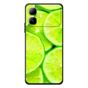 Чохол з зображенням смачної їжі для Infinix Smart 20 (Лайм)