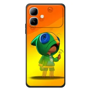 Чохол Бравл Старс для Infinix Smart 20 (LEON в кофті)