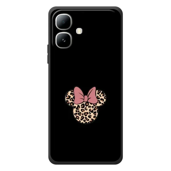 Чехол с рисунком «Леопардовая Минни» для Infinix Smart 20 Чехол с рисунком «Леопардовая Минни» для Infinix Smart 20