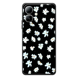 Чехол с ромашками на Infinix Smart 20 (Маленькие ромашки)