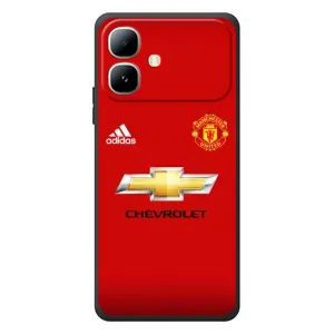 Силиконовые Чехлы принт Футбол на Infinix Smart 20 (Man United)