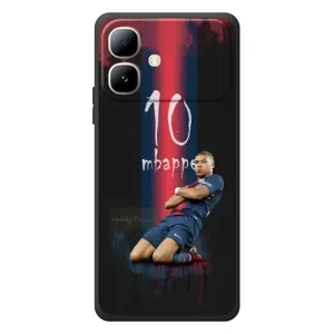Чехол (TPU) с Футболистом на Infinix Smart 20 (MBAPPE 10)