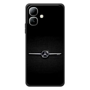 Силиконовый бампер с картинкой машины на Infinix Smart 20 (Mercedes)