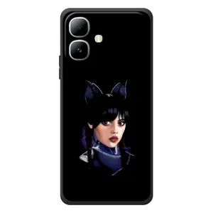 Чохол з картинкою Венсдей на Infinix Smart 20 (Мила Венсдей)