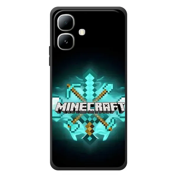 Чехол с рисунком «MineCraft 2» для Infinix Smart 20