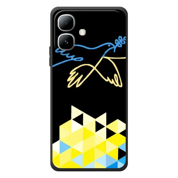 Чехол с рисунком «Мир для Украины» для Infinix Smart 20 Чехол с рисунком «Мир для Украины» для Infinix Smart 20