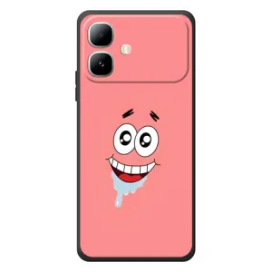 Чехлы с Патриком на Infinix Smart 20 (Мордочка Патрика)