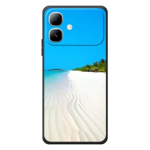 Летний Чехол на Infinix Smart 20 (Море песок)