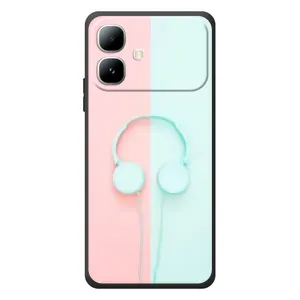Дівчачий Чохол для Infinix Smart 20 (Навушники)
