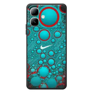 Силіконовый Чохол на Infinix Smart 20 з картинкою НАЙК (Найк зелений)