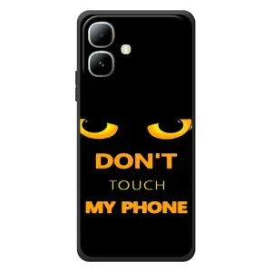 Чохол з Прикольним Принтом на Infinix Smart 20 (Не чіпай мій телефон)