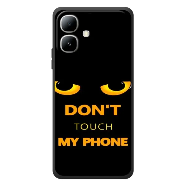 Чехол с рисунком «Не трогай мой телефон» для Infinix Smart 20 Чехол с рисунком «Не трогай мой телефон» для Infinix Smart 20