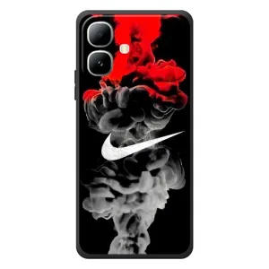 Силіконовый Чохол на Infinix Smart 20 з картинкою НАЙК (Nike дим)