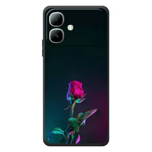 Чехлы с принтом Розочки для Infinix Smart 20 (Ночная роза)