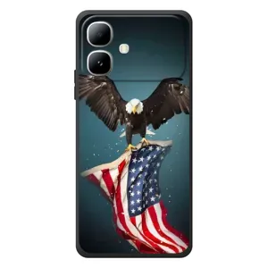 Чохол Прапор USA для Infinix Smart 20 (Орел і прапор)