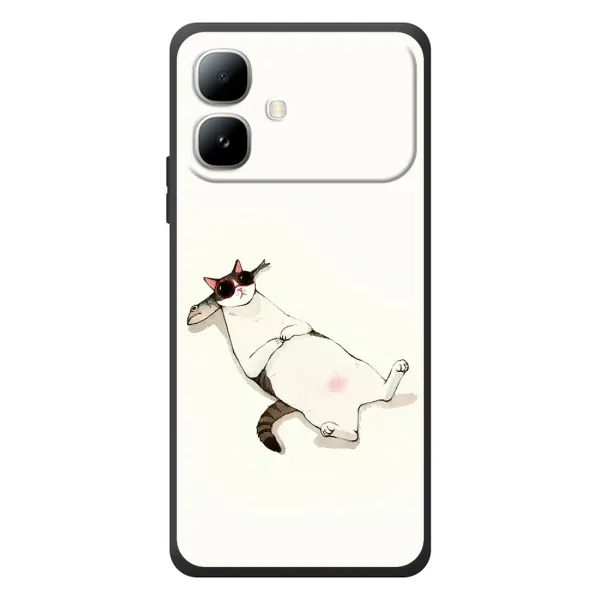 Чехол с рисунком «Отдых» для Infinix Smart 20