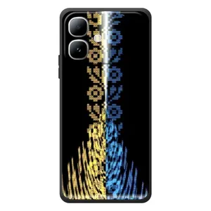 Силиконовый Чехол на Infinix Smart 20 (Патриотическая вышиванка)